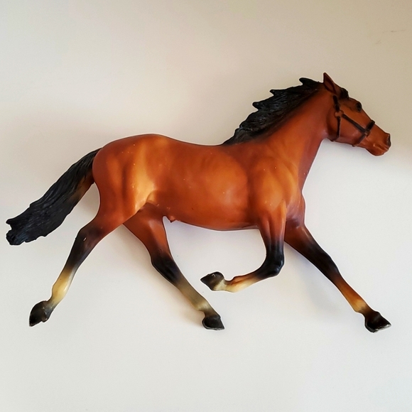 Vintage Breyer Model Pacer Racer Harness Racehorse - Picture 1 of 9
